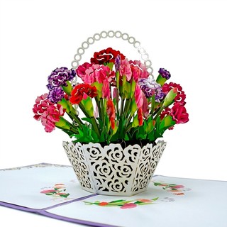 NHIỀU MẪU - Thiệp nổi 3D chủ đề HOA, Handmade HMG, 3D pop-up card for all ocassions - quà tặng cho nhiều dịp lễ