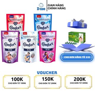 (COMBO 3) Túi Nước xả vải Comfort Thái Lan 500ml siêu thơm lưu hương 48H làm mềm vải !