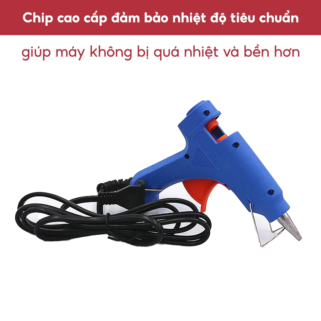 Súng Bắn Keo Nến Silicon JYoohome, Máy Keo Nến 20W Sửa Chữa Gia Đình, Làm Đồ Hand Made, Đồ Trang Trí Dụng Cụ Tiện Ích