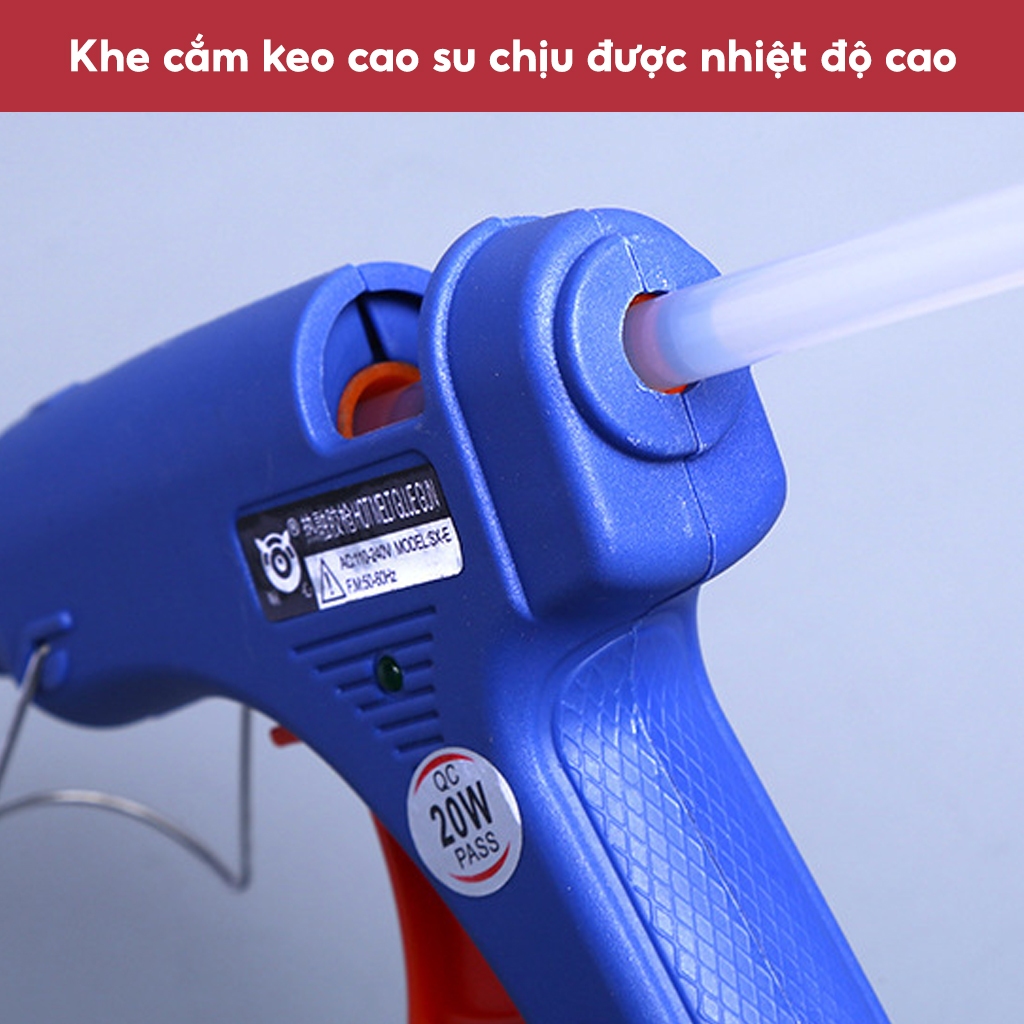 Súng Bắn Keo Nến Silicon JYoohome, Máy Keo Nến 20W Sửa Chữa Gia Đình, Làm Đồ Hand Made, Đồ Trang Trí Dụng Cụ Tiện Ích