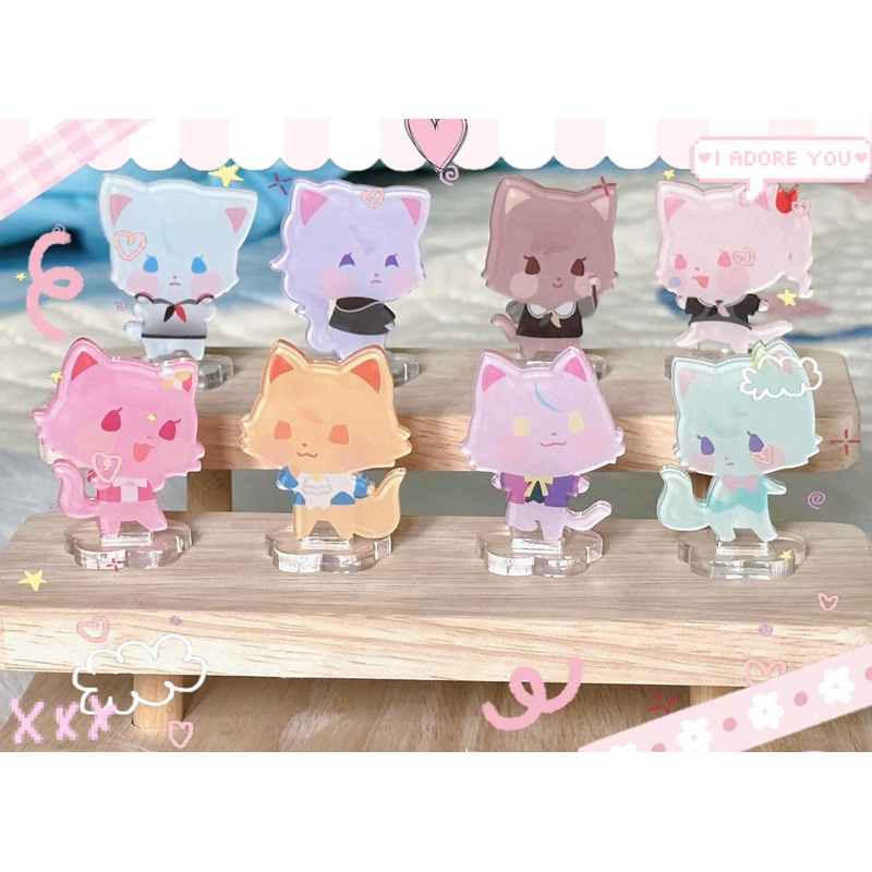 🌸STANDEE MÔ HÌNH ACRYLIC PROJECT SEKAI MEOW 4CM🌸