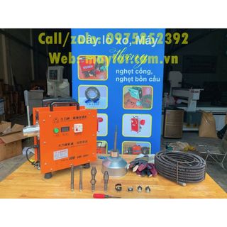 123... máy thông tắc cống gq190 công suất lớn 1800w... có bảo vệ dòng
