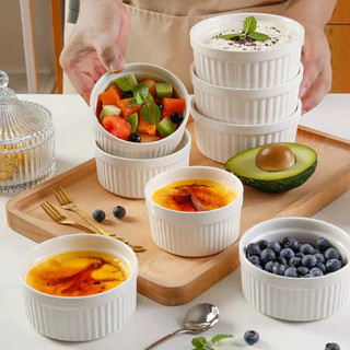 Hũ sứ trắng  , hũ  caramen sữa chua dùng được lò nướng, Hũ sứ chưng  Yến, hũ sốt