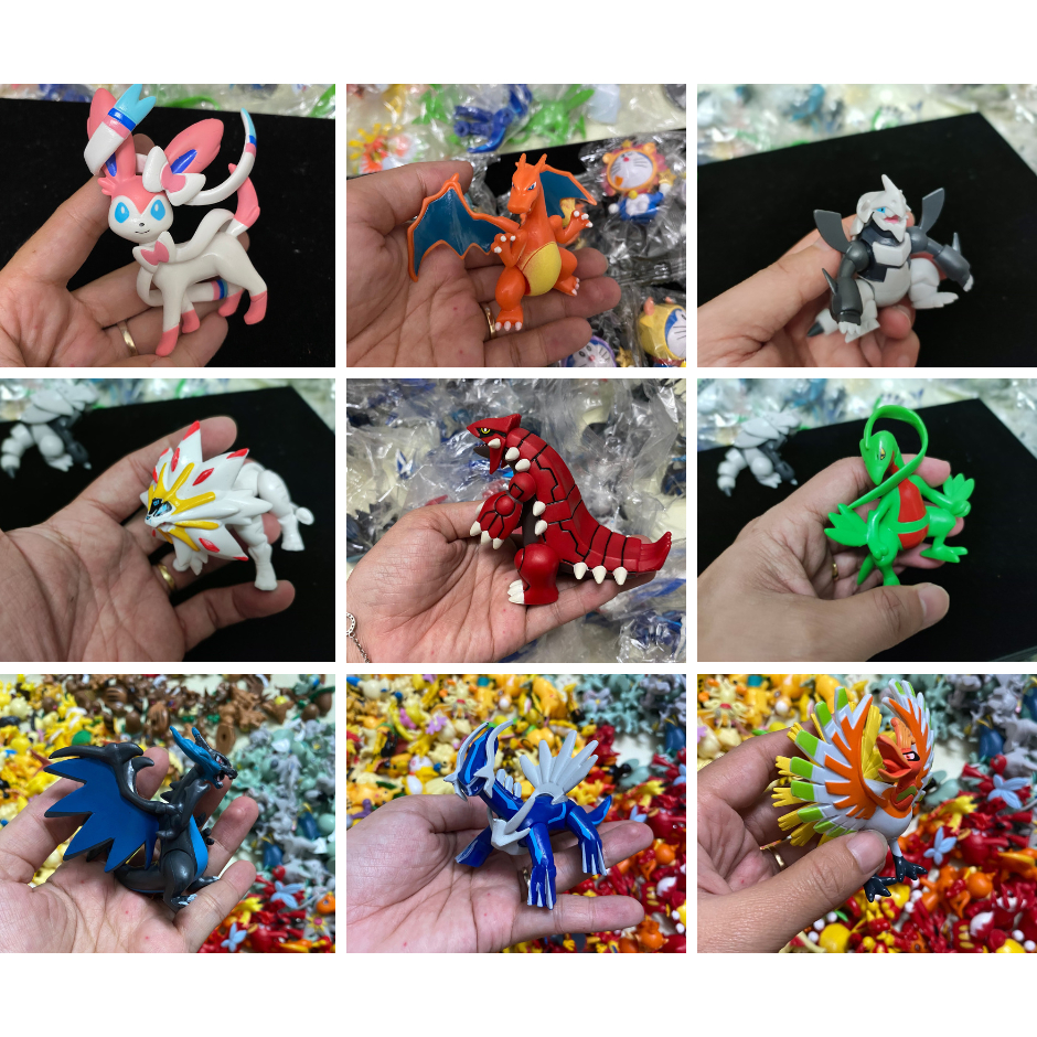 CÁC LOẠI MÔ HÌNH POKEMON HUYỀN THOẠI MEGA LỚN groudon, diaga, reshiram, hooh, songaleo, lizadon mega x