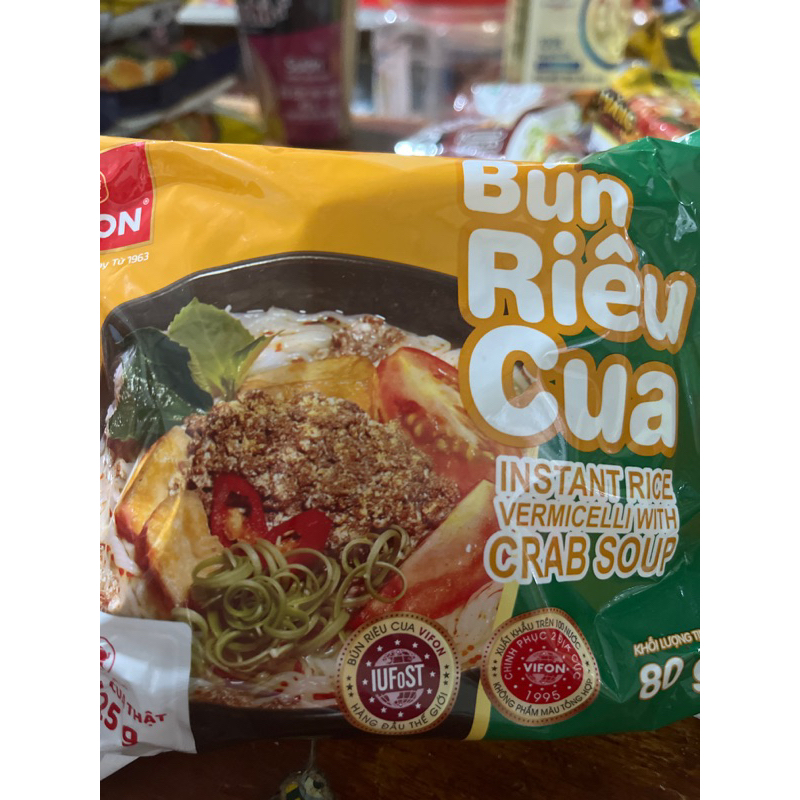 Bún riêu cua chính hãng của ViFon 80g