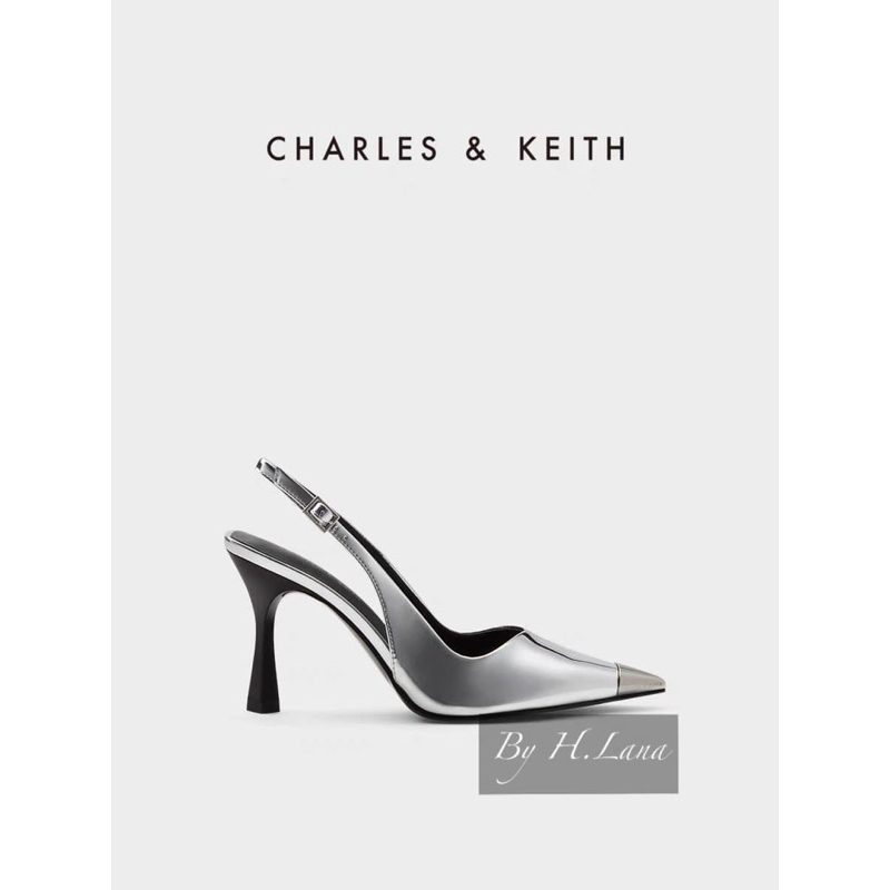 MÃ 8145 GIẦY CAO GÓT MŨI NHỌN KIM LOẠI CK ĐẾ 9p