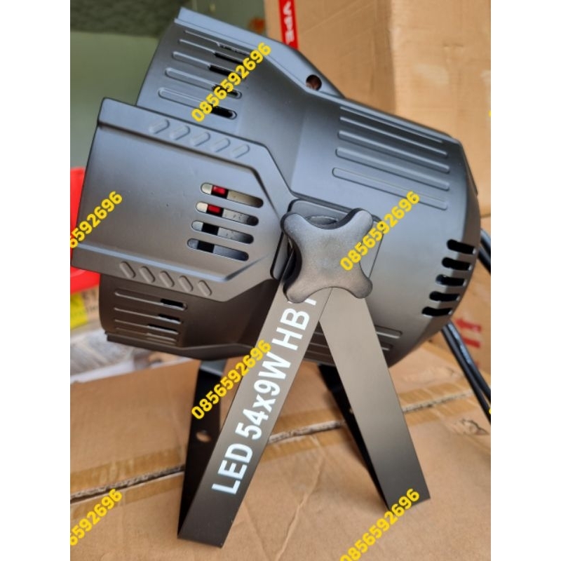 Đèn sân khấu, par led 54 full màu