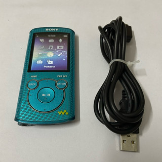 Thiết bị nghe nhạc Sony Walkman NWZ-E463 cũ kèm cáp sạc kết nối bỏ phím Hold