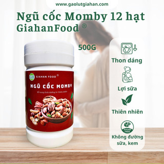 Bột ngũ cốc l.ợi s.ữ.a Momby Giahanfood. Ngũ cốc Hạt 100% thiên nhiên, giúp mẹ l.ợ.i s.ữ.a - bé thông minh
