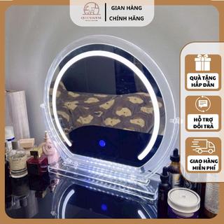 Gương Acylic trong suốt nhập khẩu QueenHouse gương để bàn trang điểm ang lại vẻ đẹp tinh tế và sang trọng cho căn phòng