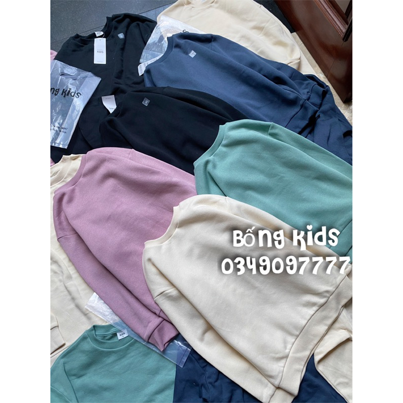 Áo Nỉ Bé Trai & Bé Gái Basic Topten