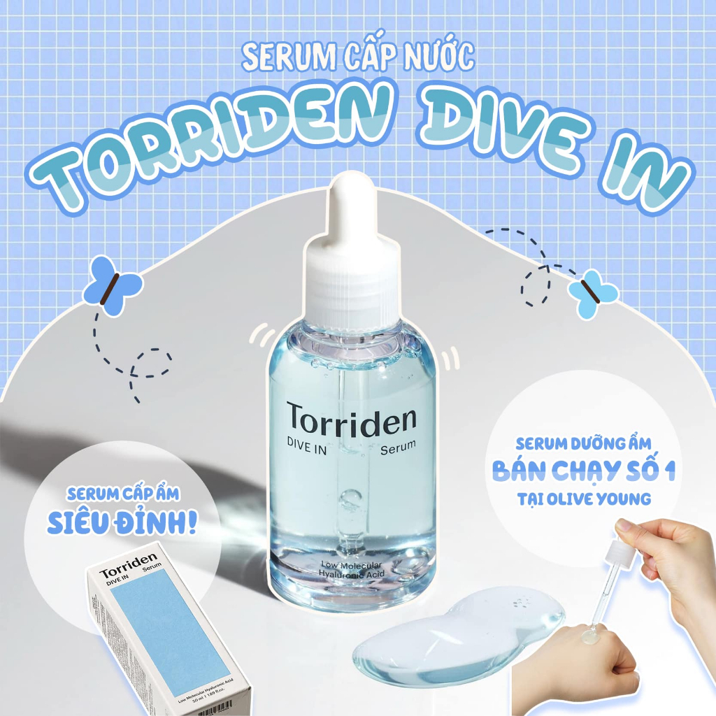 Serum Torriden Hàn Quốc 50ml. Dive In