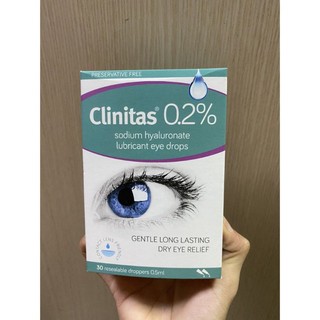Dung dịch nhỏ mắt Clinitas 0.2%