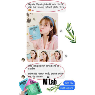 MẶT NẠ SỢI TRE CAO CẤP MLAB Ver.2 (Hộp 8 miếng)