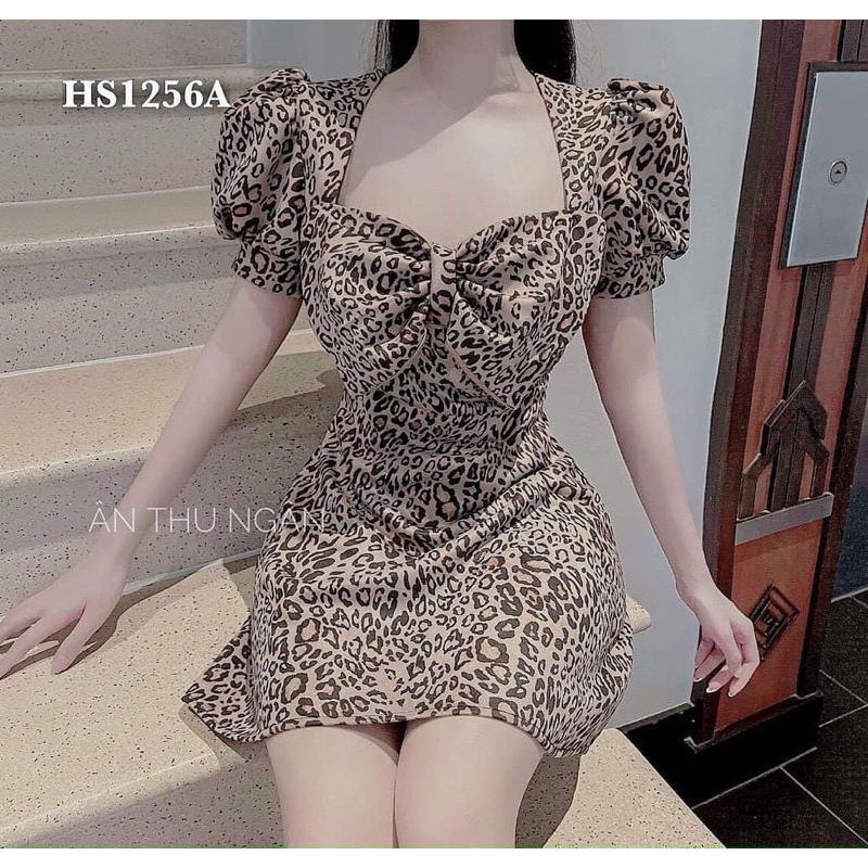 ❤️ ĐẦM BEO NƠ TAY PHỒNG 60-95kg ‼️ Bigsize Rin Heo