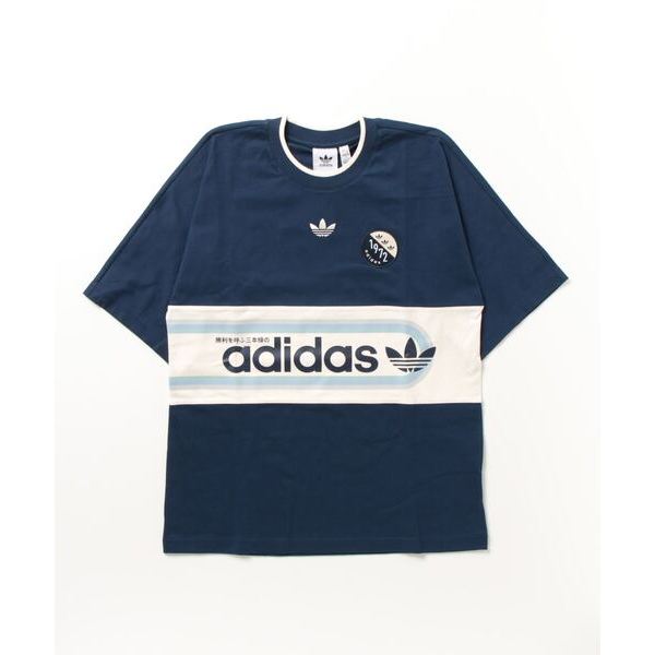 Chính Hãng Áo thun Adidas BLOKEPOP Beige v Xanh v Đỏ