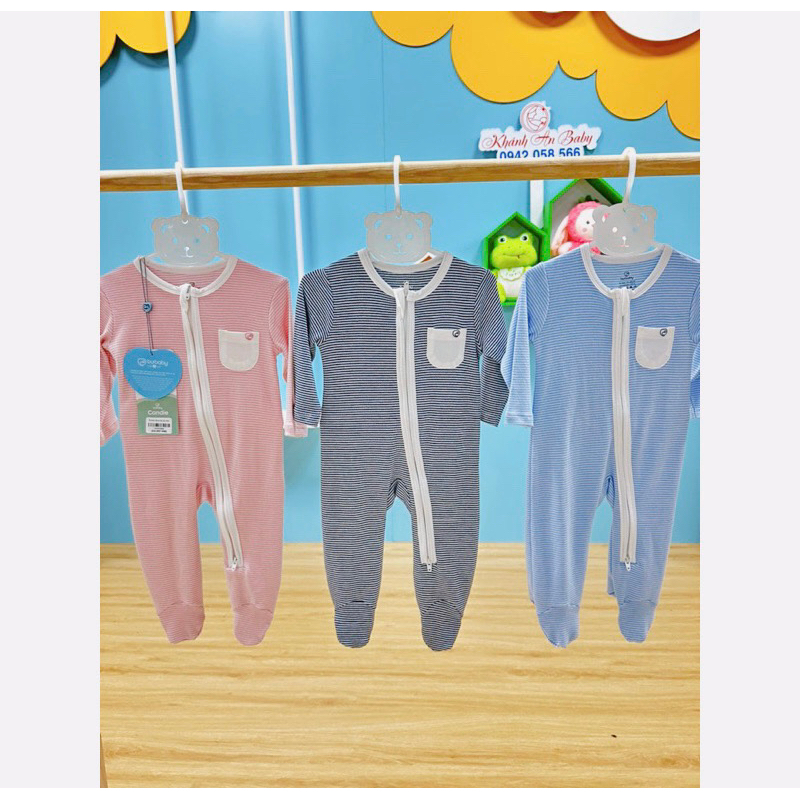 Body Bu baby dài tay size 0-3m đến 9-12m
