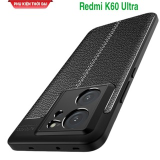Ốp lưng Xiaomi Redmi K60 Ultra chống sốc vân da hiệu Auto Focus thời trang cao cấp