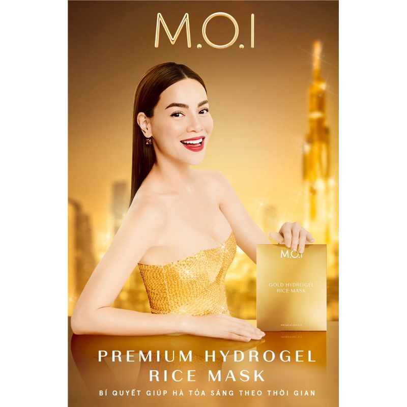 MẶT NẠ GẠO HYDROGEL VÀNG CAO CẤP
