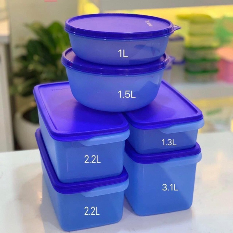 Set 8 hộp trữ mát Tupperware Modern Fridgeh