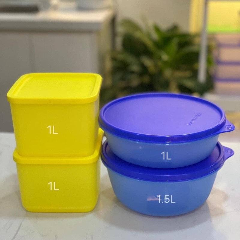 Set 8 hộp trữ mát Tupperware Modern Fridgeh