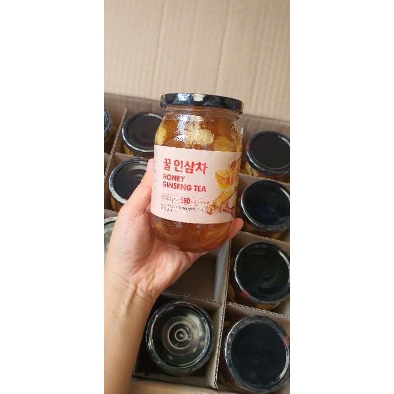 Mật Ong Sâm Cao Cấp Hàn Quốc Hũ 580gr