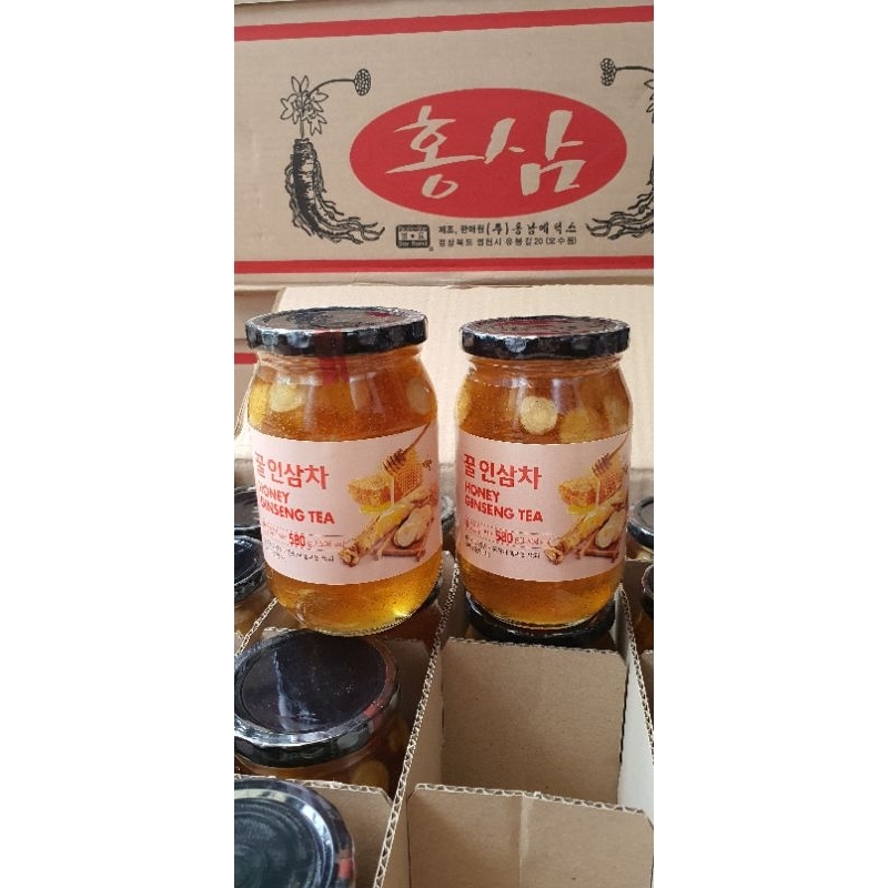 Mật Ong Sâm Cao Cấp Hàn Quốc Hũ 580gr