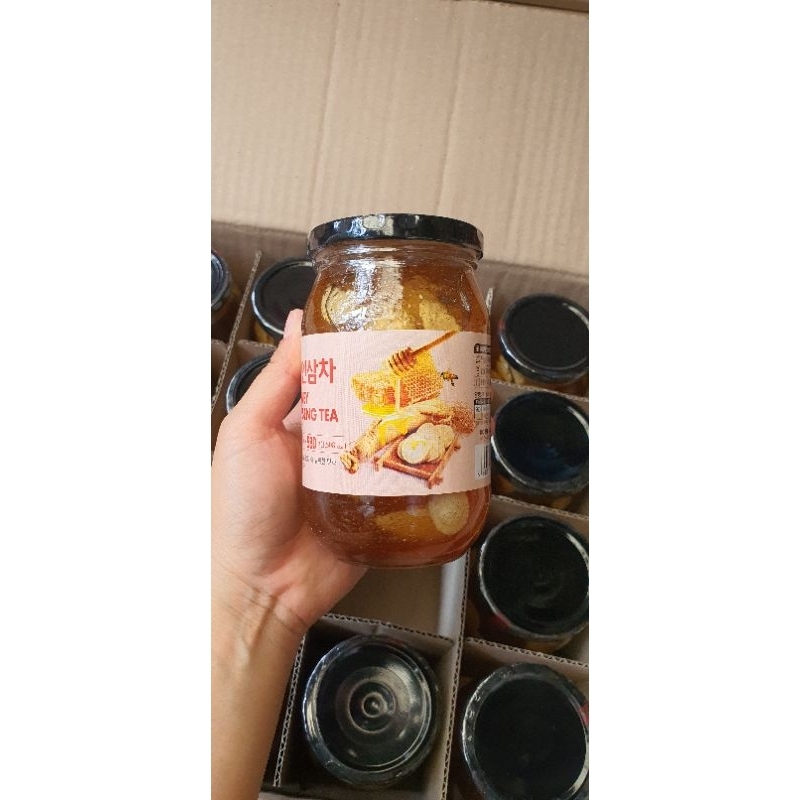 Mật Ong Sâm Cao Cấp Hàn Quốc Hũ 580gr