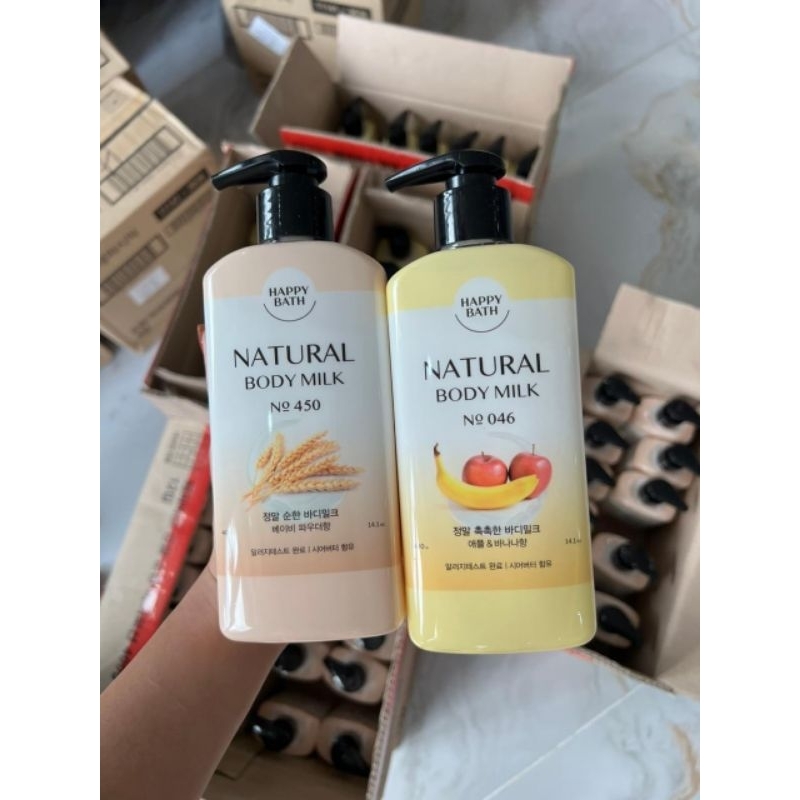 SỮA DƯỠNG THỂ HAPPY BATH BODY LOTION HƯƠNG NƯỚC HOA HÀN QUỐC 400ML