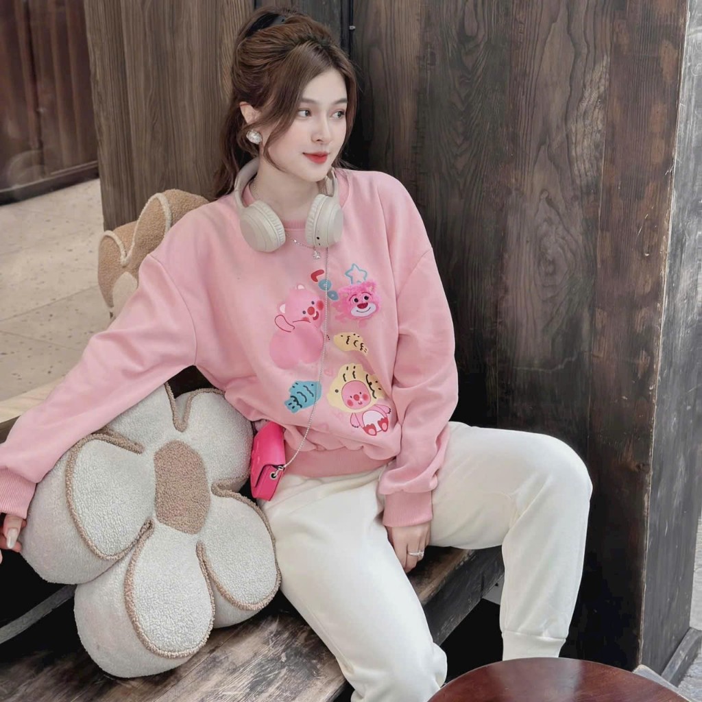 Bộ nỉ nữ cao cấp thu đông ,sét đồ nữ chất siêu đẹp mềm mịn