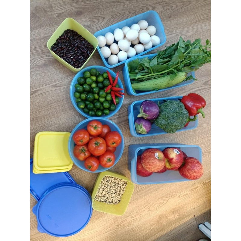 Set 8 hộp trữ mát Tupperware Modern Fridgeh