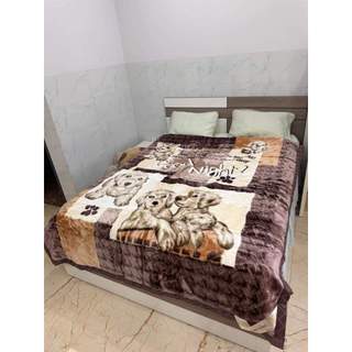 Mền Nhung 2 lớp 1m8 x 2m - Mền 3kg - Chăn Ga Gối Nệm