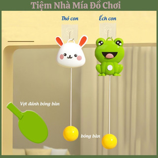 Bộ đồ chơi bóng bàn gắn treo tường luyện tập đánh bóng bàn vận động thể thao trong nhà tăng khả năng phản xạ cho bé