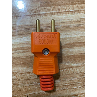 Phích cắm siêu chịu tải 6000w Màu Cam
