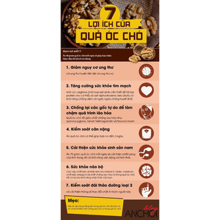 Nhân óc chó vàng 1kg.