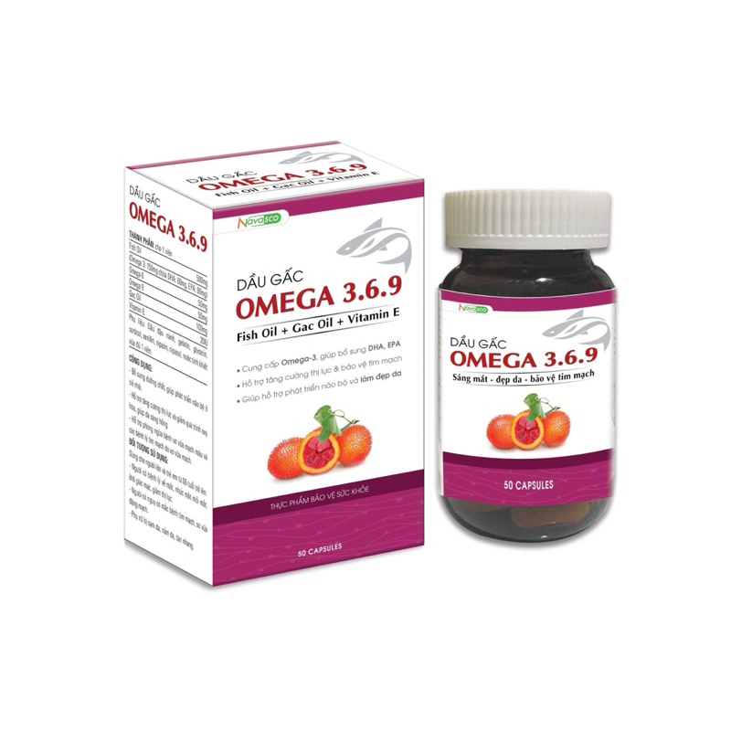 Dầu gấc Omega 369 Navasco