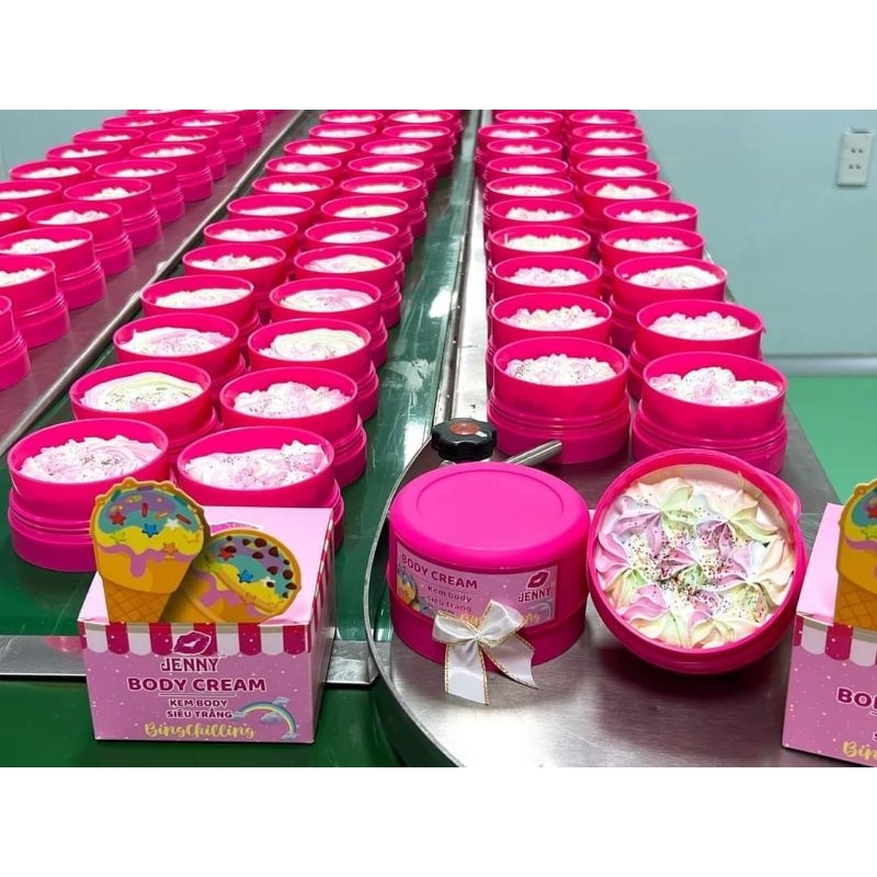 1 HỦ KEM BODY NGŨ SẮC BINGCHILING JENNY