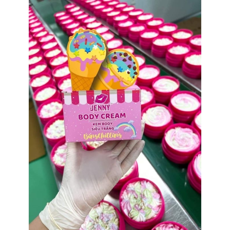 1 HỦ KEM BODY NGŨ SẮC BINGCHILING JENNY