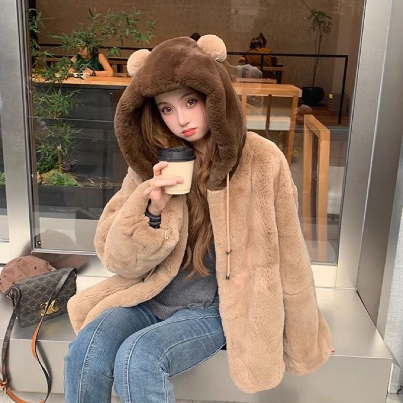 Áo lông siêu dễ thương