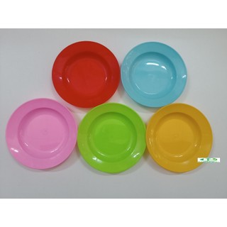 Dĩa nhựa tròn - vĩ hưng nam thuận - đủ size giao màu ngẫu nhiên