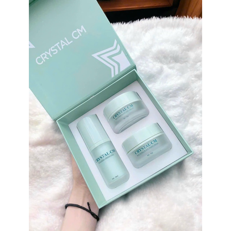 KEM FACE CRYSTAL CM MỜ THÂM NÁM TÀN NHANG