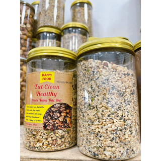 Muối vừng hạt ngũ cốc dinh dưỡng hũ 500g nhà làm thơm ngon