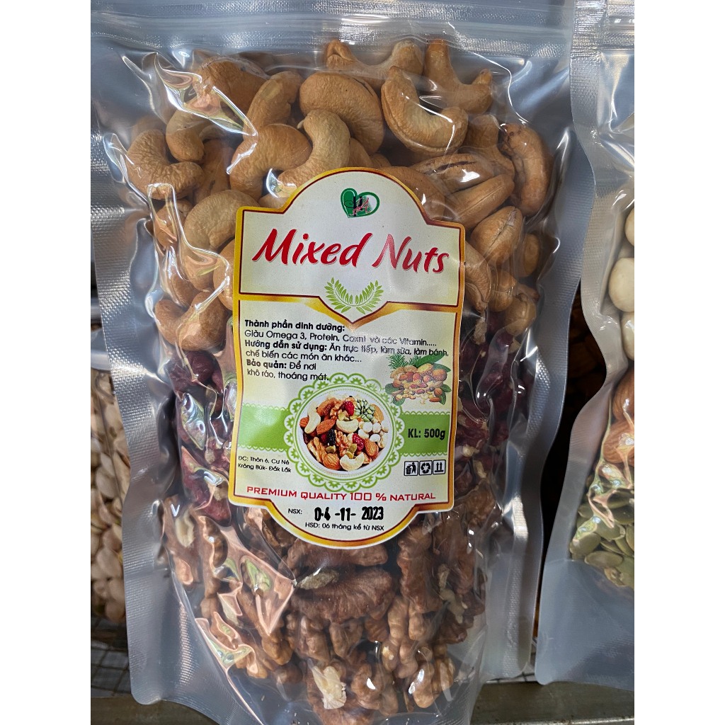 MIX HẠT DINH DƯỠNG ĂN LIỀN