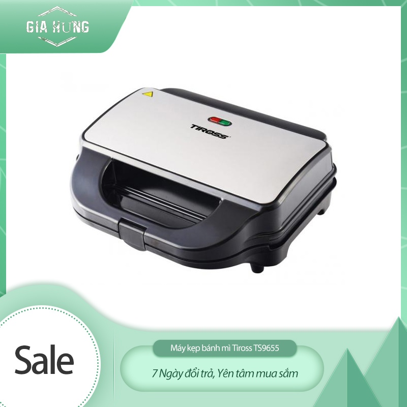 Máy kẹp bánh mì Tiross TS9655 Cho gia đình