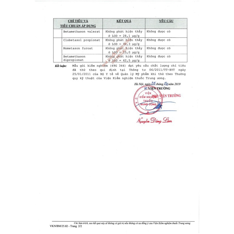 KEM BÔI DA MINH HÙNG CHÍNH HÃNG 100%