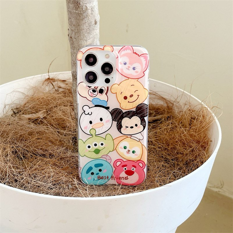 ỐP IPHONE FULL VIỀN HOẠ TIẾT DISNEY