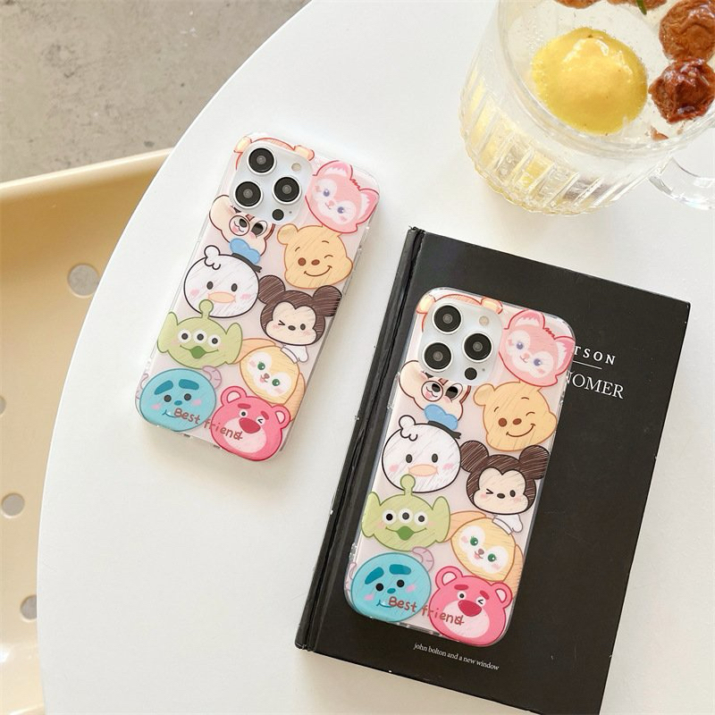 ỐP IPHONE FULL VIỀN HOẠ TIẾT DISNEY