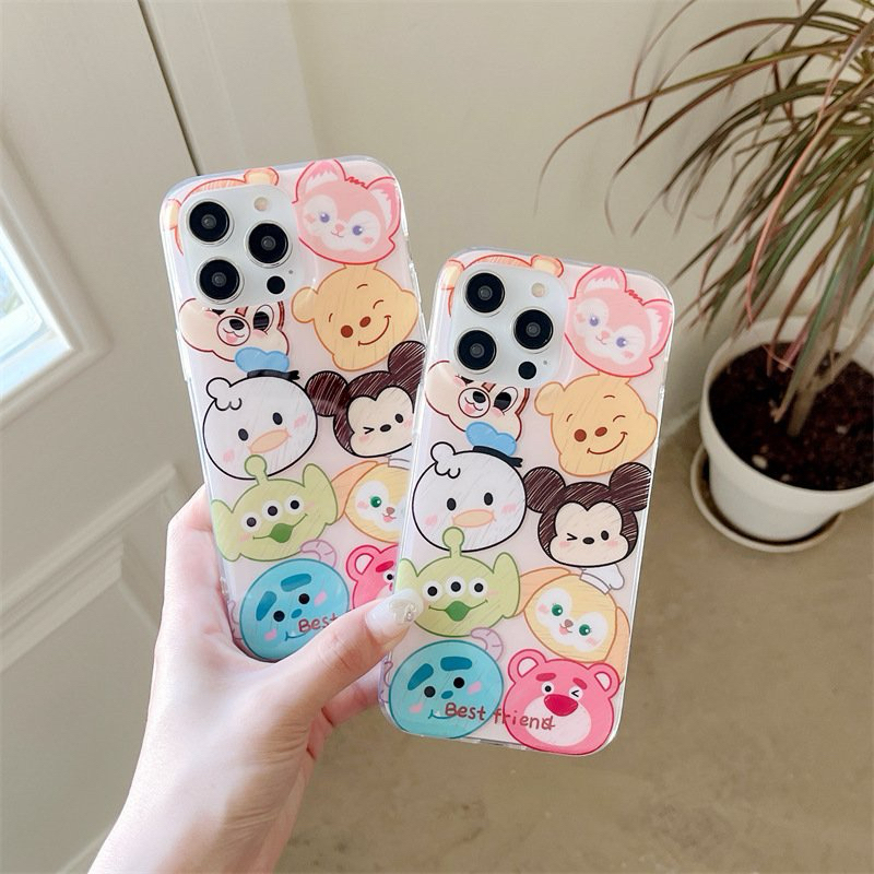 ỐP IPHONE FULL VIỀN HOẠ TIẾT DISNEY