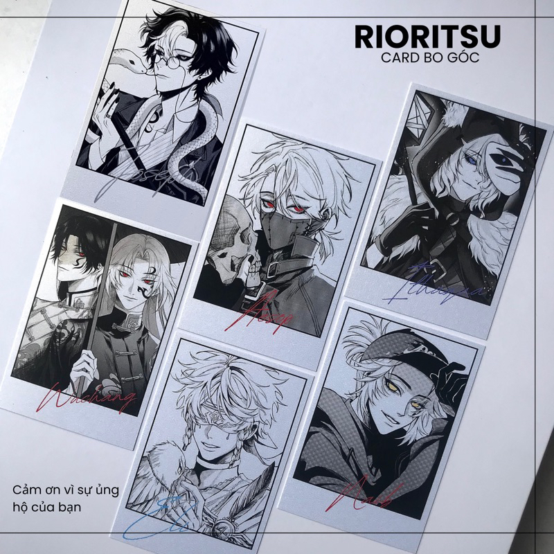 Tranh in nhân vật Identity V vẽ bởi Rít và Nâu-RioRitsu