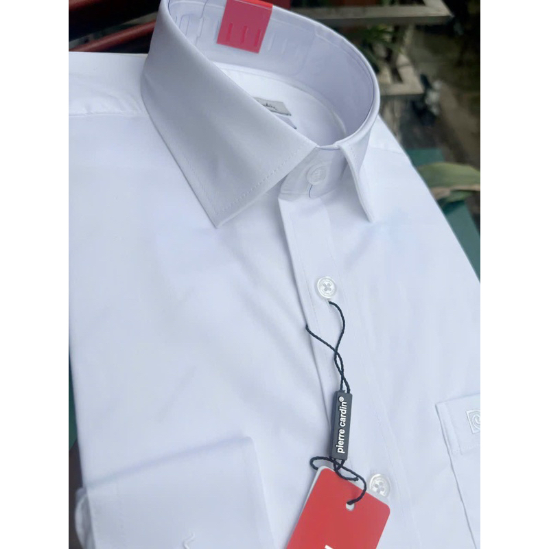 Sơ mi trắng dài tay nam Pier.re Car.din. dáng slimfit chính hãng